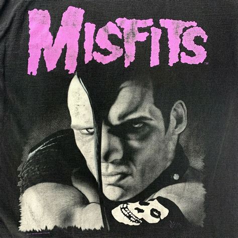 Vintage Misfits T Shirt Rare L Xl Original Doyle Single Etsy