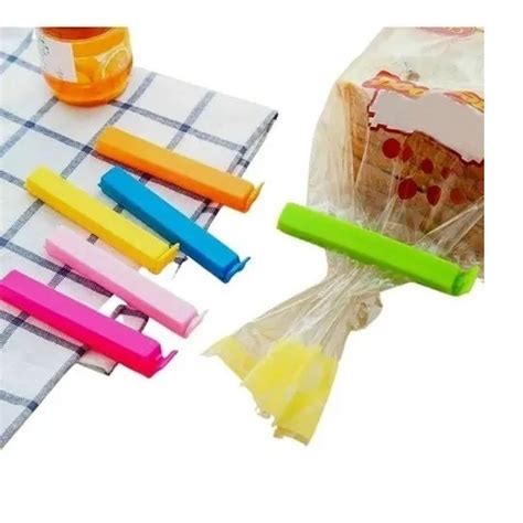 Kit Conjunto De Clips Prendedores De Embalagens De Alimentos Shopee