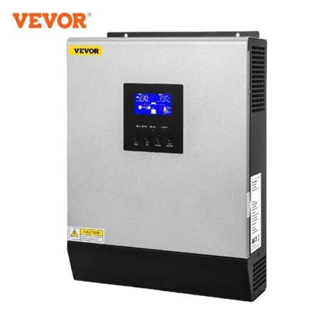 Vevor Hybrid Solar Inverter Pwm 3kva 2400w Pure Sine Wave Off Grid