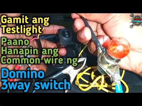 Paano Hanapin Ang Common Wire Ng Domino 3way Switch Gamit Ang Test