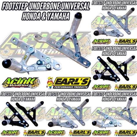 Underbone Universal Underbon Footstep Underbon Universal Gear Pass Set