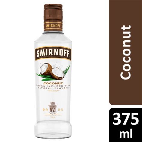 Smirnoff Coconut Vodka Infused With Natural Flavors 375 ML King