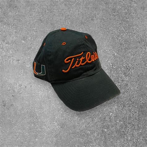 University of Miami Florida College Titleist Hat - Depop