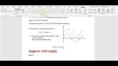 Afleveringsgennemgang Opgaver Med Funktioner Af To Variable Youtube