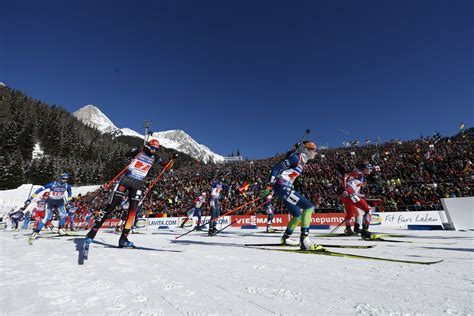 Biathlon Antholz Anterselva L Allemagne Domine Le Relais Mixte