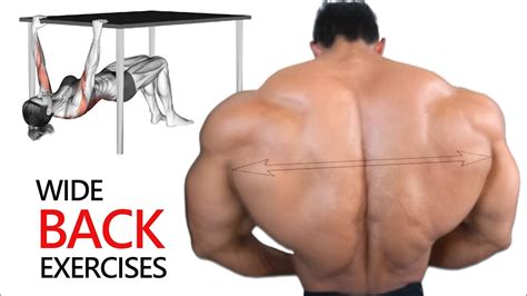 6 Exercises To Build Massive Back Youtube