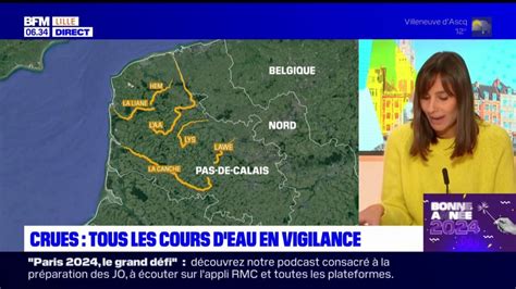 Crues Cinq Cours D Eau Du Pas De Calais Et Du Nord En Vigilance Orange