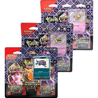 Jogo De Carta Pokemon Escarlate E Violeta Evolu Es Em Paldea