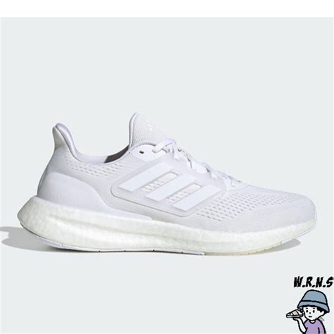 【rennes Shop】adidas 男鞋 慢跑鞋 避震 寬楦 Pureboost 23 白if8064 慢跑鞋 Yahoo奇摩購物中心