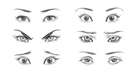 Eye Expressions Reference by gabbyd70 on DeviantArt