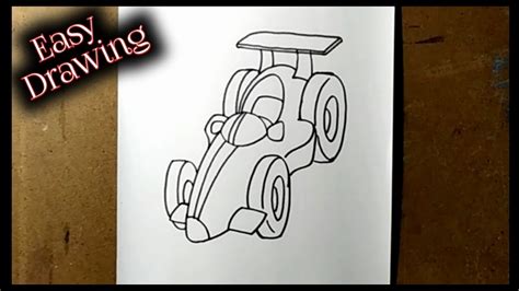 Drawing A Car Easy Drawing Tutorial Step By Step Drawing How To