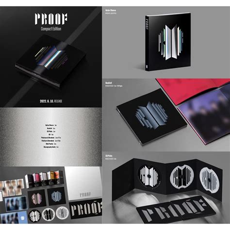 Buy BTS PROOF Set Both Standard And Compact Edition Incl Weverse