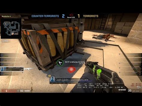 CS GO Competitive 4v1 Clutch Mirage YouTube