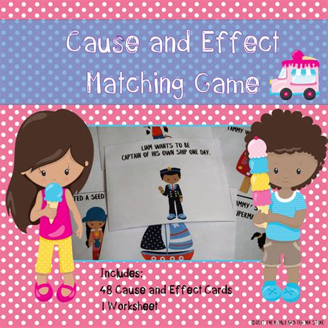 Cause And Effect Matching Game Welcome To The Nest Of Education