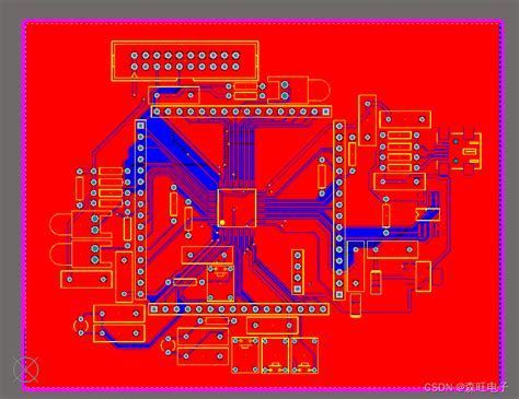 基于stm32f103rct6最小系统原理图和pcbstm32f103rct6最小系统图 Csdn博客