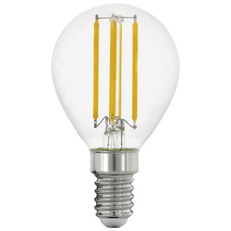 LED Stmívatelná žárovka VINTAGE P45 E14 4 5W 230V 2700K Eglo 12543