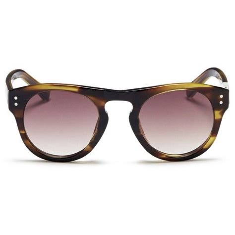 3 1 Phillip Lim Tortoiseshell Effect Acetate Sunglasses Linda Farrow