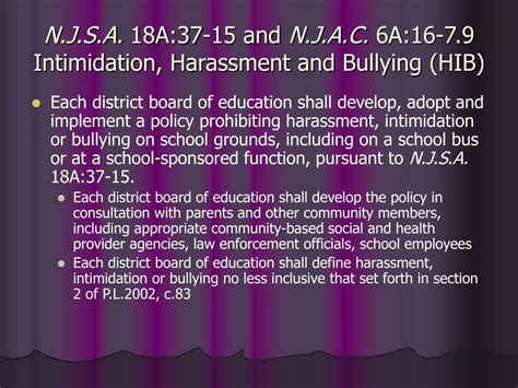 Ppt Harassment Intimidation And Bullying And The Social Norms Project Powerpoint Presentation