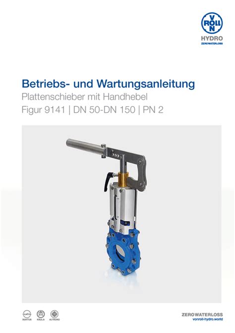 Armaturen Vonroll Hydro Sicherheit F R Strategisches Wasser