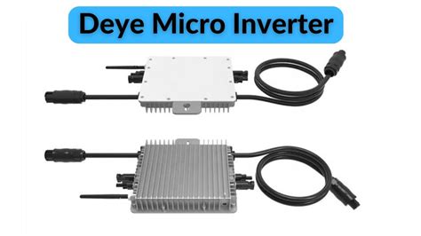 Deye Grid Tie Solar Inverter With Wifi Micro Inverter Ip V Youtube