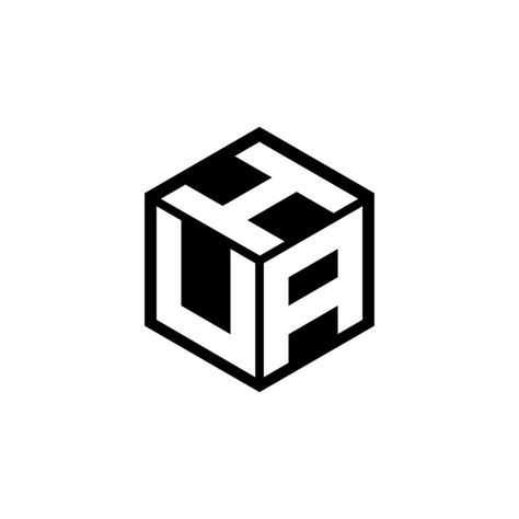 uah letra logo diseno inspiracion   unico identidad moderno