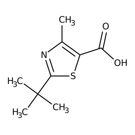 2 Tert Butyl 4 Methylthiazole 5 Carboxylic Acid 98 Thermo Scientific