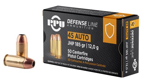 Ppu Ppd Defense Acp Gr Jacketed Hollow Point Jhp Per Box