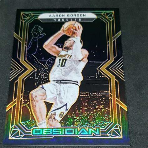 Panini Obsidian Aaron Gordon Orange