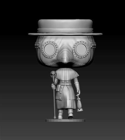 Stl File Funko Pop Plague Doctor・model To Download And 3d Print・cults