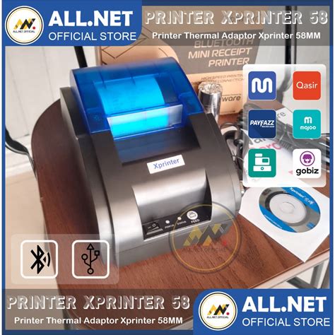 Jual Printer Thermal Jpos Iware 58mm Bluetooth Dan Usb Cetak Struk