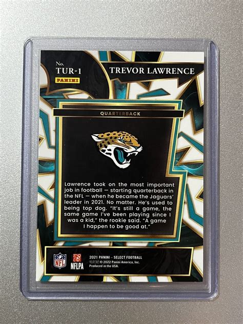 Trevor Lawrence Jacksonville Jaguars Panini Select Nfl