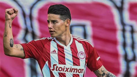 Se acabó el contrato de James Rodríguez con Olympiacos sin haber