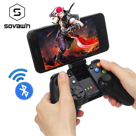 Sovawin Bluetooth Android Joypad Gamepad Wireless Joystick for ios PC ...