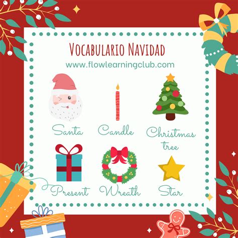 Vocabulario De Navidad Centro Educativo Flow