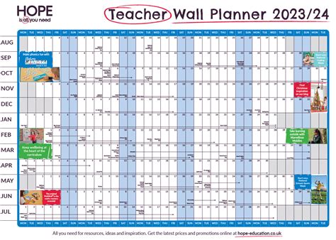 Free Download Academic Year Activity Wall Planner 202324 Hope Blog