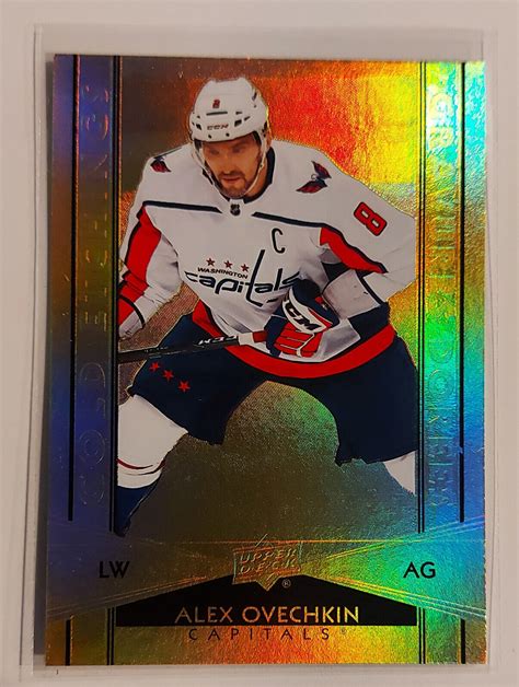 2021 22 Upperdeck Tim Hortons Gold Etchings G 3 Alex Ovechkin Trading