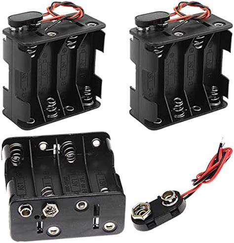 Amazon Parts Express Battery Holder For 4 AA With Standard Snap