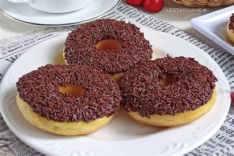 Resep Donat Meses Klasik Empuk Lembut Bikin Nagih Bahan Sederhana