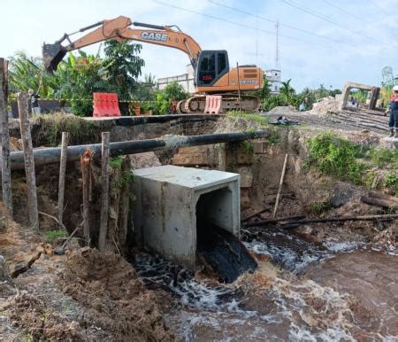 Dinas Pupr Riau Perbaiki Infrastruktur Rusak Terdampak Banjir Di