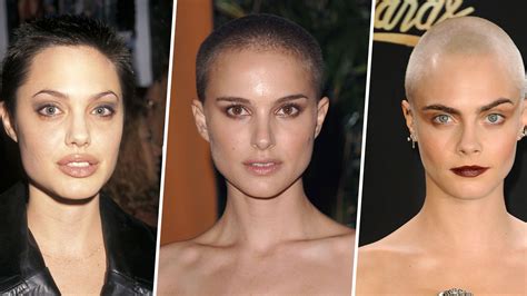 Angelina Jolie Buzz Cut