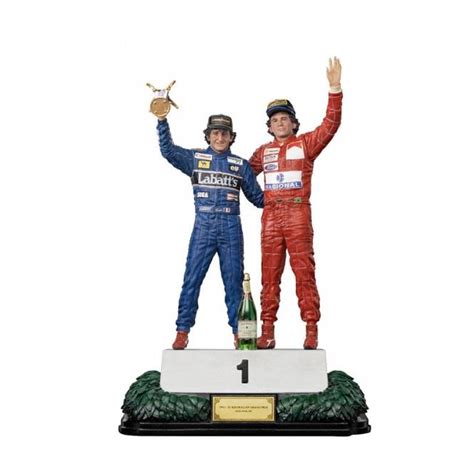 Ayrton Senna 1 10 Deluxe Art Scale Alain Prost Ayrton Senna Last