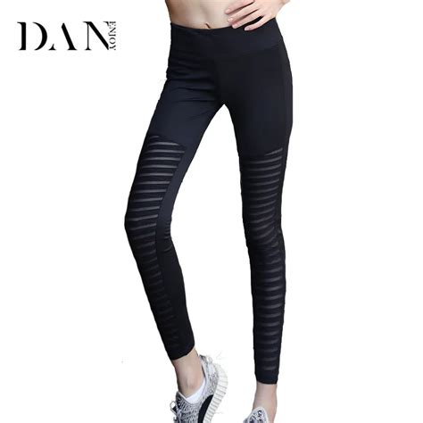 Danenjoy Women Sports Yoga Pants Athletic Gym Workout Fitness Leggings