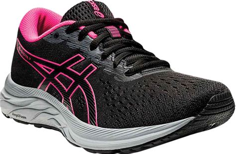 Womens Asics Gel Excite 7 Running Sneaker Black Metropolis 5 B