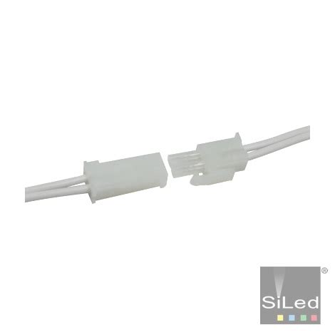 Conector Macho Hembra De 2 Pines