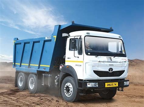 Tata Signa 2823 TK Tipper Truck 28 Ton GVW Price From Rs 3900000 Unit