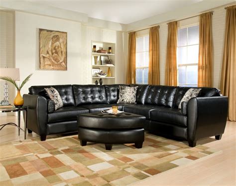 Cool Black Leather Living Room Furniture For Comfortable Check More At