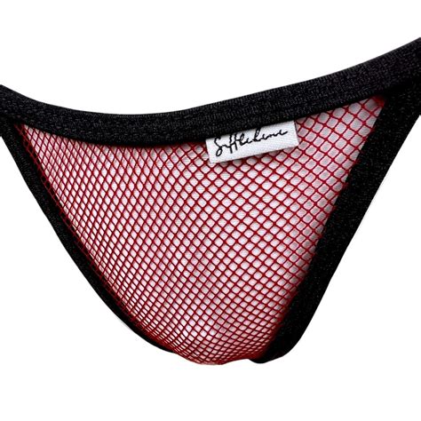 SS Spandex Micro Thong Bikini Bottom Shbikini Extreme String Micro String Bikini