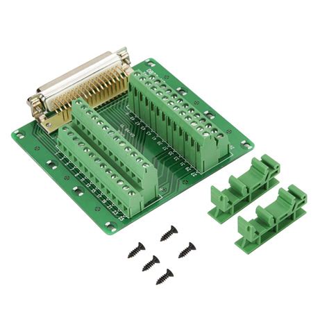 Buy DIN Rail PLC Adapter Interface PLC Break Out Board DB50 D Sub