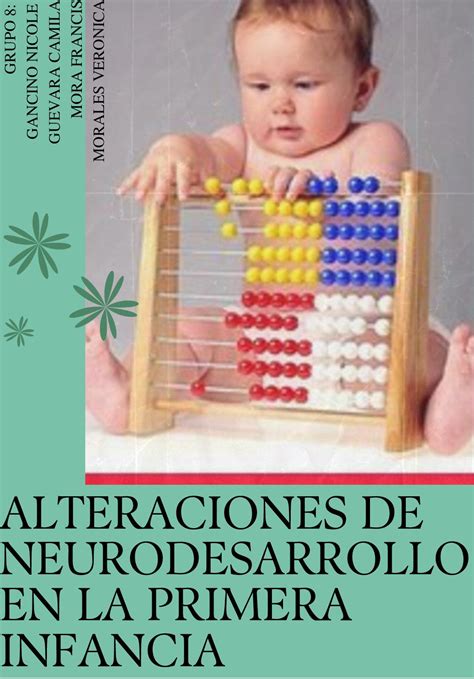 Calaméo Alteraciones Del Neurodesarrollo En La Primera Infancia