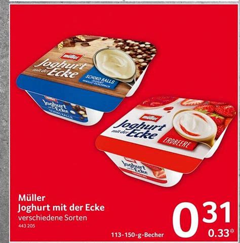 Müller Joghurt Mit Der Ecke Angebot bei Selgros 1Prospekte de